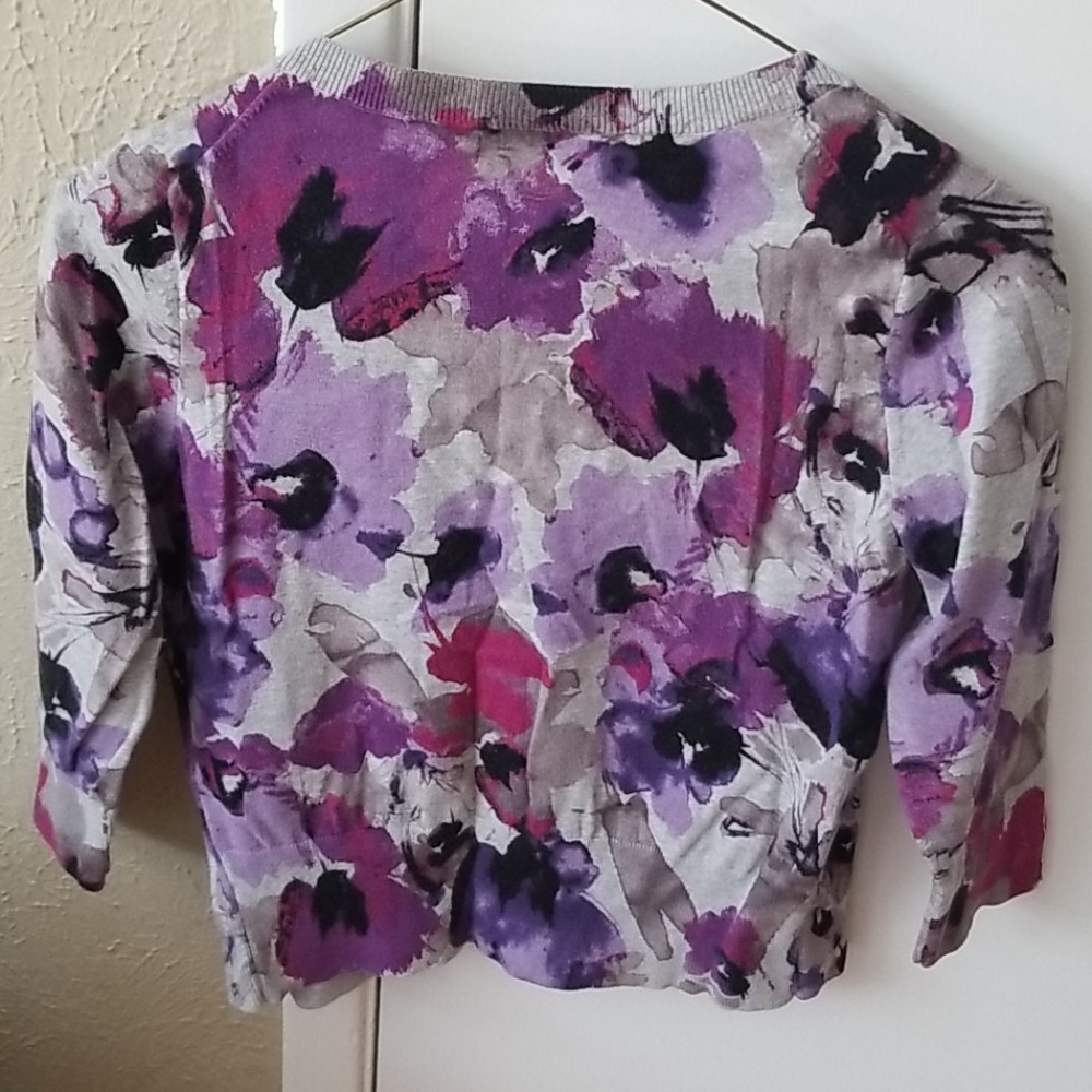 Rhinestone Button Cardigan - Picture 6 of 6